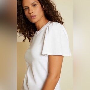 Nation LTD Savanna Flutter Mock Neck Tee